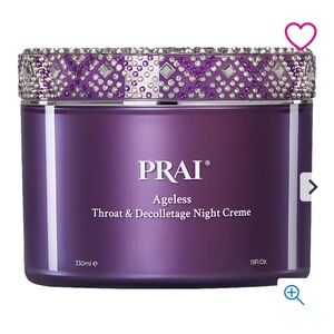 PRAI Ageless Throat & Decolletage Night Creme — Purple